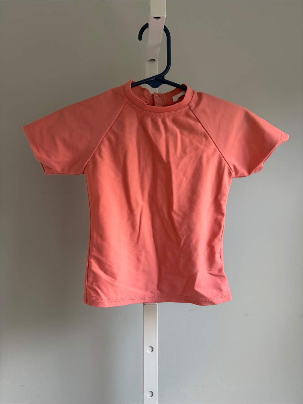 Minnow Girls Coral Short-Sleeve UPF Top 9-12M